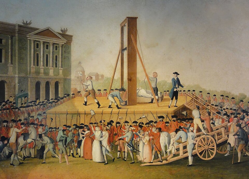 Exécution de Marie-Antoinette le 16 octobre 1793
